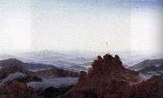 Friedrich Johann Overbeck Morning in the Riesengebirge oil painting reproduction